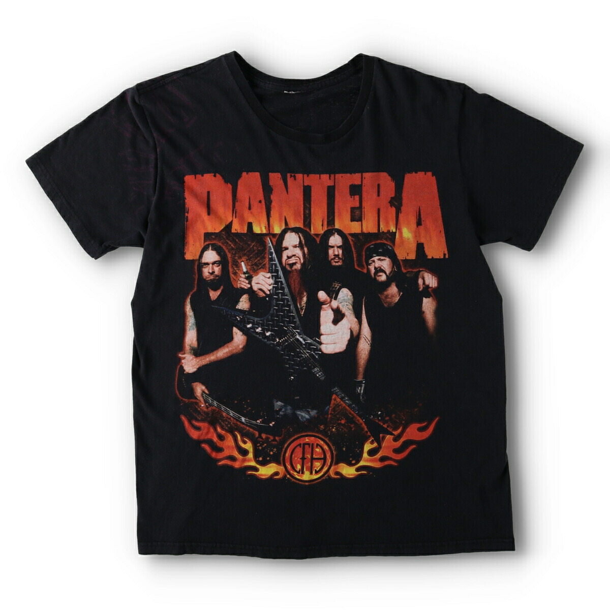 当時物 レア 希少 90s Pantera Tシャツ greatland Vintage 90s Pantera All Over Print T-Shirt XL Very R… - Gem