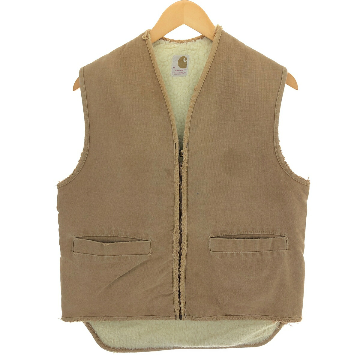 70'sヴィンテージCarharttダックベスト ボア 楽天市場】70s ヴィンテージ カーハート Carhartt 裏地ボア