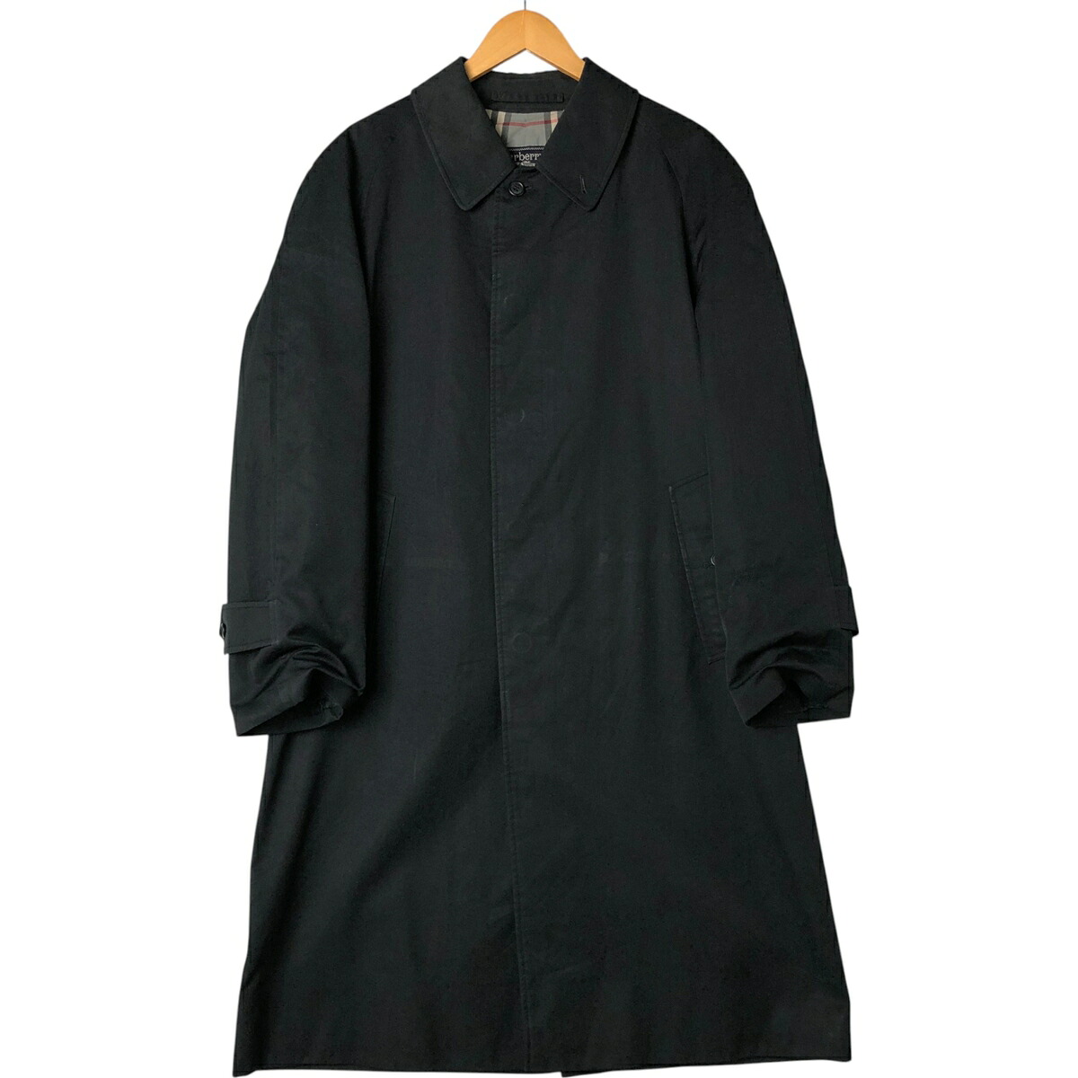 古着 バーバリー Burberry's ステンカラーコート バルマカーンコート 英国製 メンズL相当 ヴィンテージ /evb007352 【中古】 【250719】 【SS2603_10】