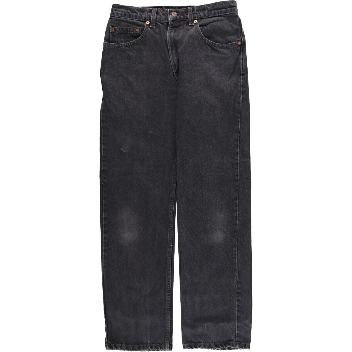 古着 00'S リーバイス Levi's 505 REGULAR FIT STRAIGHT LEG ブラックデニム テーパードデニムパンツ カナダ製 メンズw28相当 /evb007573 【中古】 【250727】 【SS2603_30】
