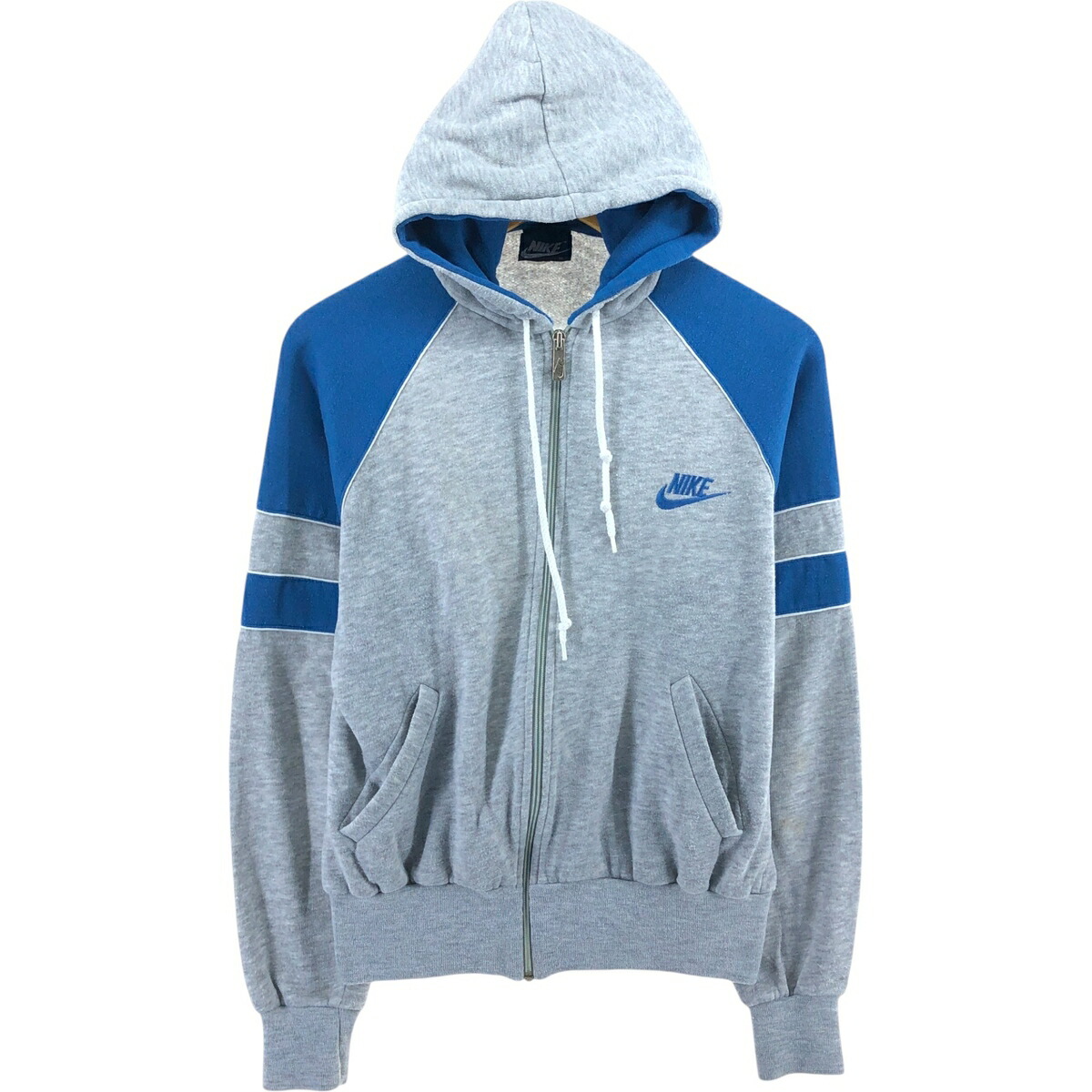 楽天市場】80's NIKE 紺タグ サイドライン スウェットジップ