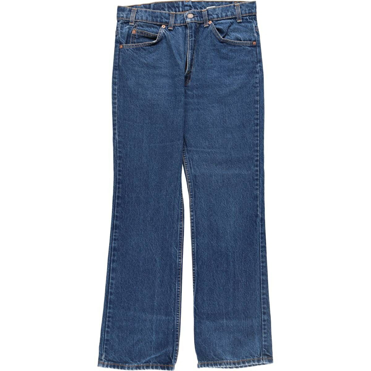 90'S Levi's 40517-0215 Bootcut Denim Pants Made in USA Men's W32 Vintage cotton blue type Vintage Second Hand