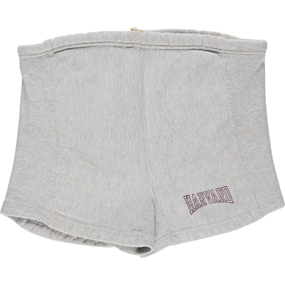 古着 80'S チャンピオン Champion トリコタグ HARVARD ハーバード大学 カレッジ スウェットショーツ ショートパンツ USA製 レディースL(w27)相当 ヴィンテージ /evb010595 【中古】 【260323】 【ADEL/アデル】 グレー系 春夏秋