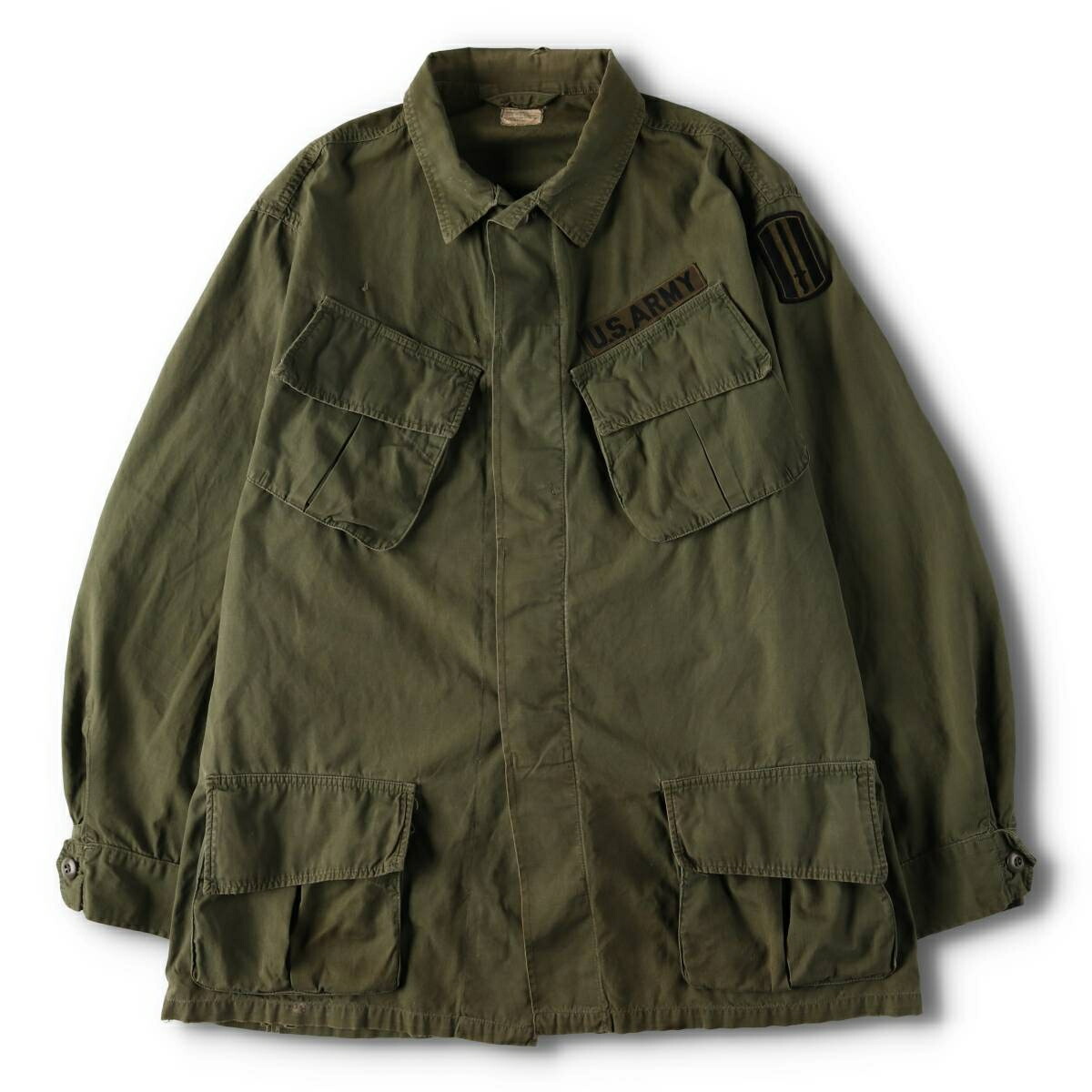 楽天市場】雰囲気系 60s 68年製 US ARMY 米軍実物 4th ジャングル