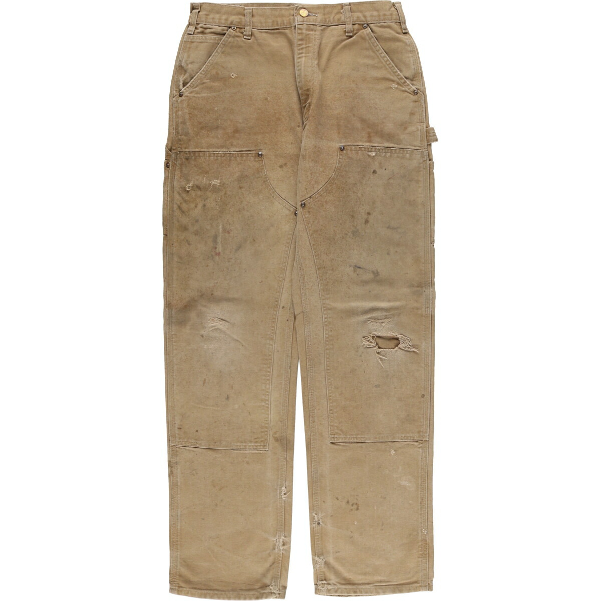Carhartt ダブルニーパンツ　ブラウン W38×L32ワークパンツ 楽天市場】Carhartt カーハート パンツ サイズ:W38×L32 00s