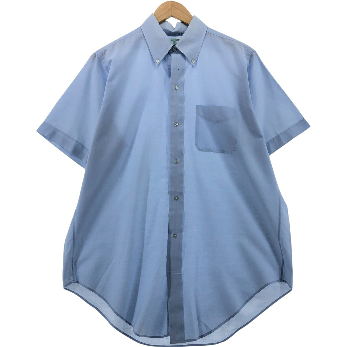 古着 ~70'S ブルックスブラザーズ Brooks Brothers 6ボタン 半袖 ボタンダウンシャツ メンズL相当 ヴィンテージ /evb029138 【中古】 【250626】 【SS2603_30】