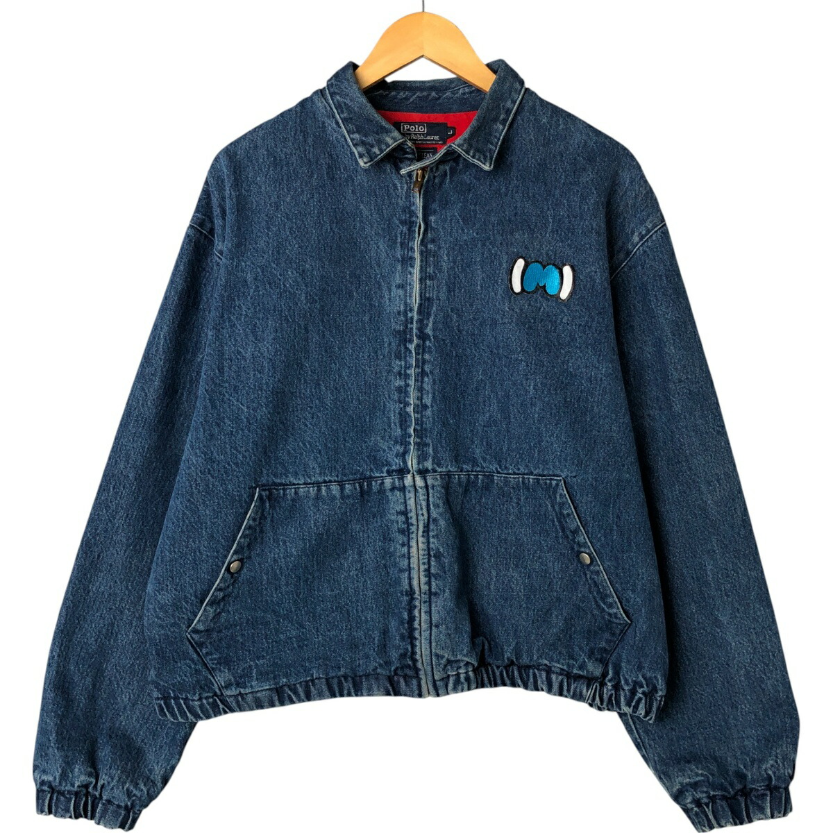 楽天市場】80s Polo Ralph Lauren Red Denim Swing Top Jacket 赤 XL