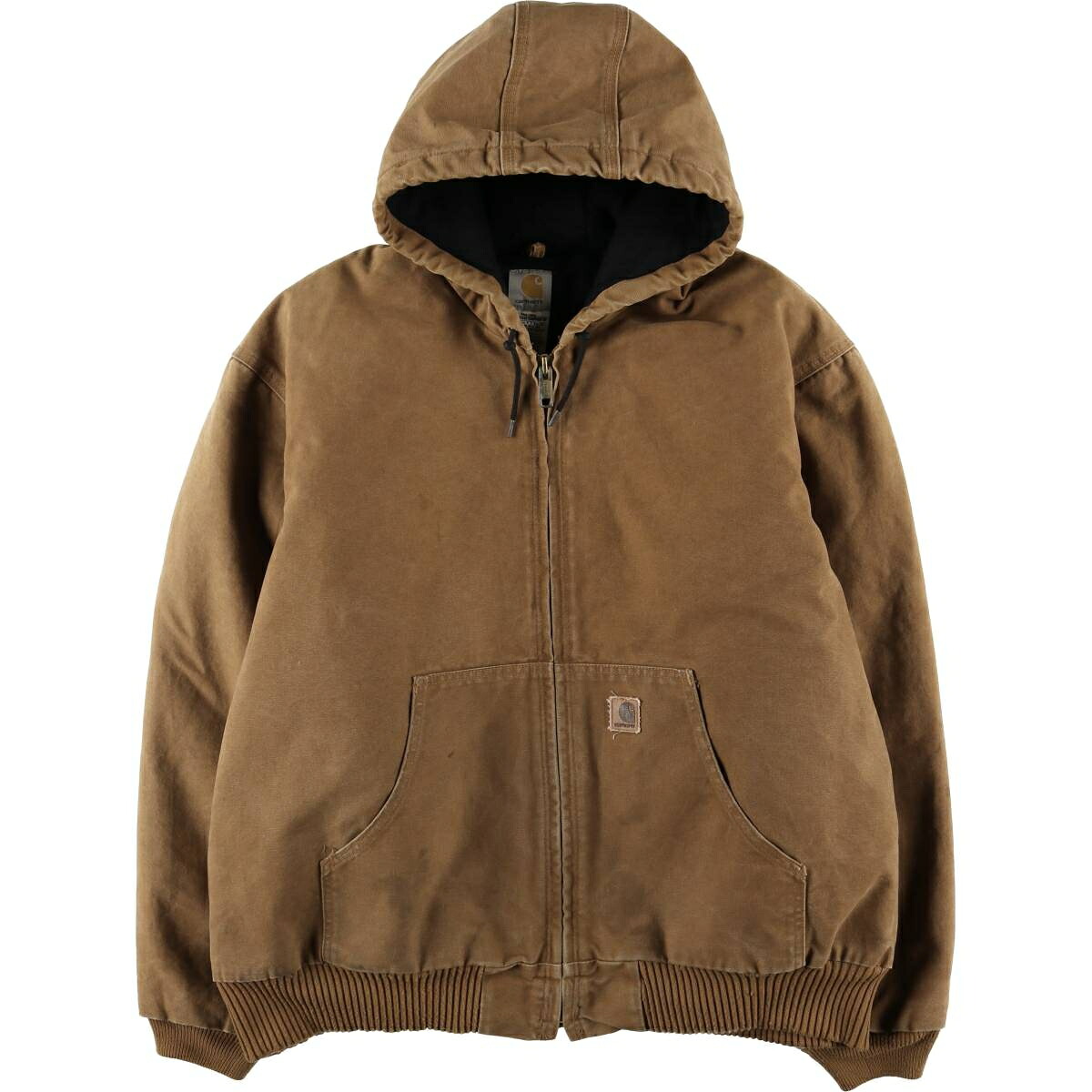 古着 00'S カーハート Carhartt アクティブジャケット 中綿入り ダックフルジップパーカー メンズXXL相当 /evb029853 【中古】 【250720】 【SS2603_10】