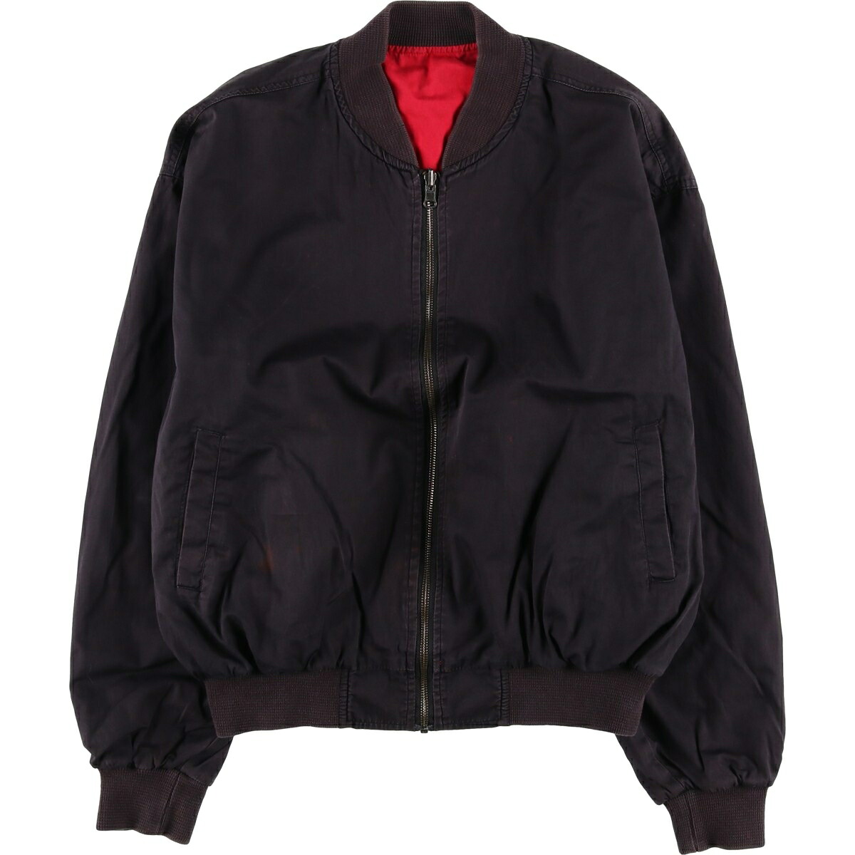 古着 Marlboro マールボロ アドバダイジング リバーシブル バックロゴ コットンブルゾン メンズL相当 /evb029906 【中古】 【260312】 【GR-UN】｜古着屋JAM