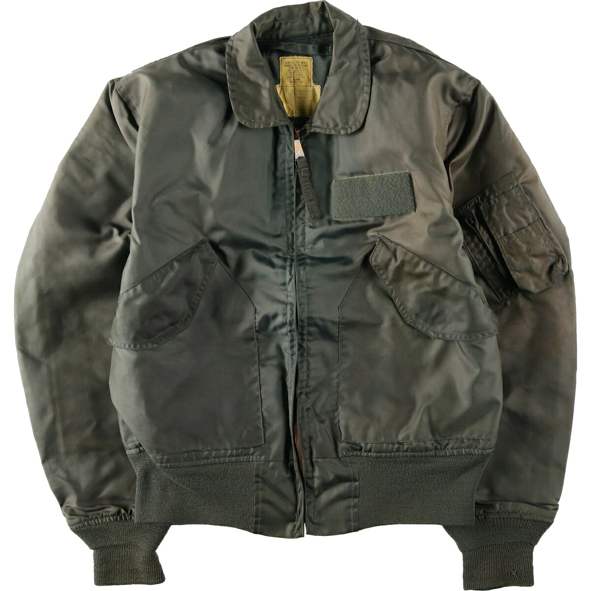古着 70'S~ 米軍実品 CWU-36/P ミリタリー デッキジャケット USA製 MEDIUM メンズM相当 ヴィンテージ /evb029974 【中古】 【260405】｜古着屋JAM