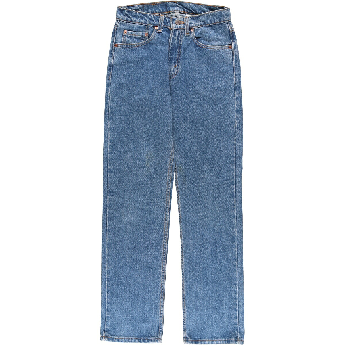 古着 90'S リーバイス Levi's 505 REGULAR FIT STRAIGHT LEG テーパードデニムパンツ USA製 レディースL(w28)相当 ヴィンテージ /evb030046 【中古】 【250810】 【Elulu/エルル】 【SS2603_10】 12,293円