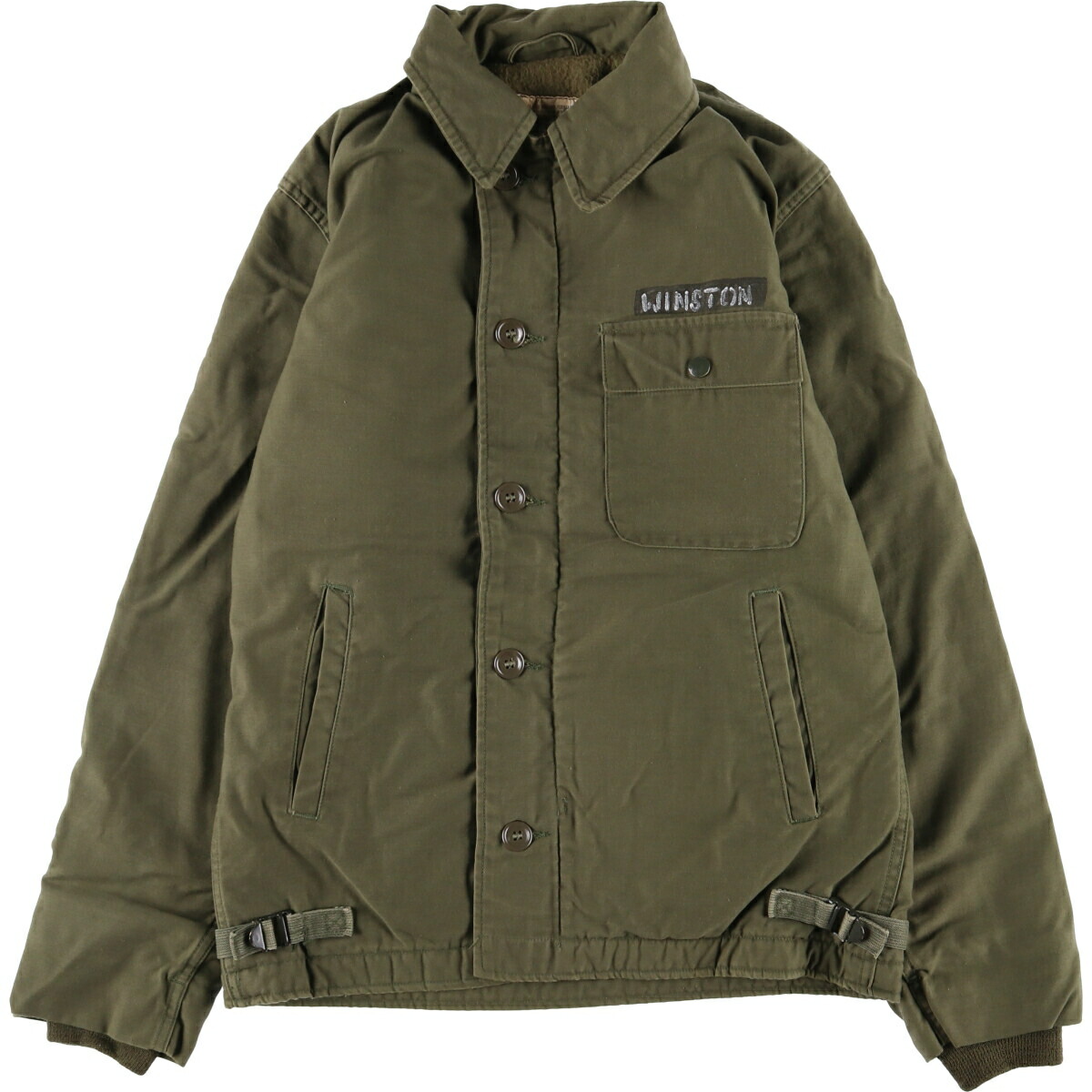 楽天市場】USA製 実物 米軍 US NAVY シップボード ジャケット 紺系 XXL