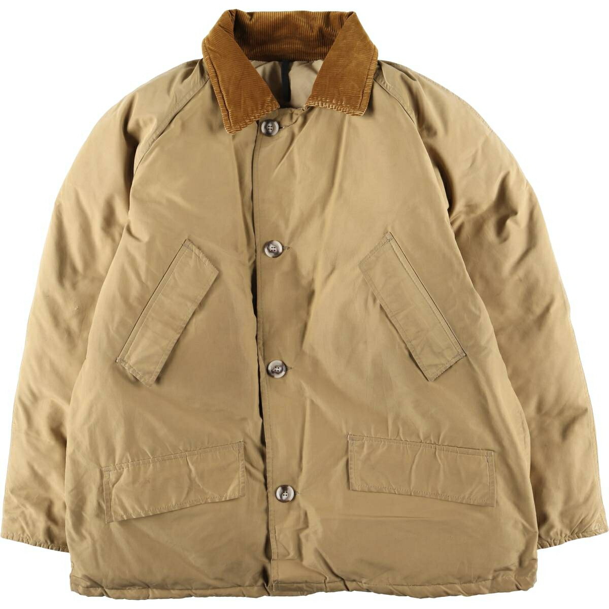 楽天市場】60s 70s 筆記体タグ LLBean 襟ボア グース ダウン コート 44