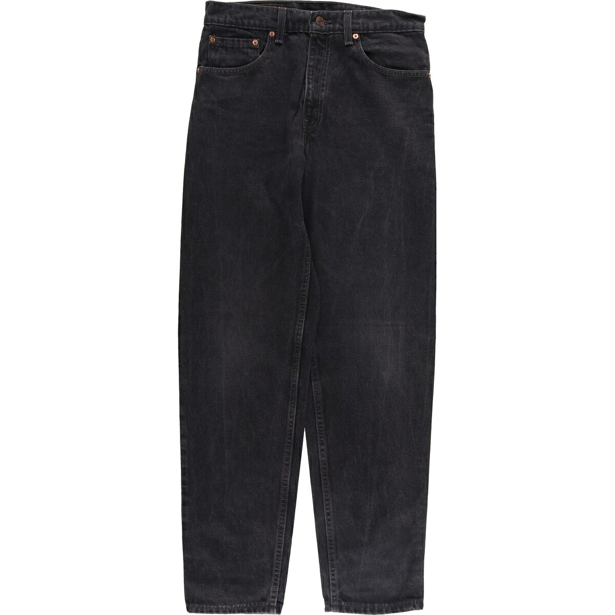 古着 90'S リーバイス Levi's 00550-0260 RELAXED FIT TAPERED LEG ブラックデニム テーパードデニムパンツ USA製 メンズw30相当 ヴィンテージ /evb030802 【中古】 【251116】