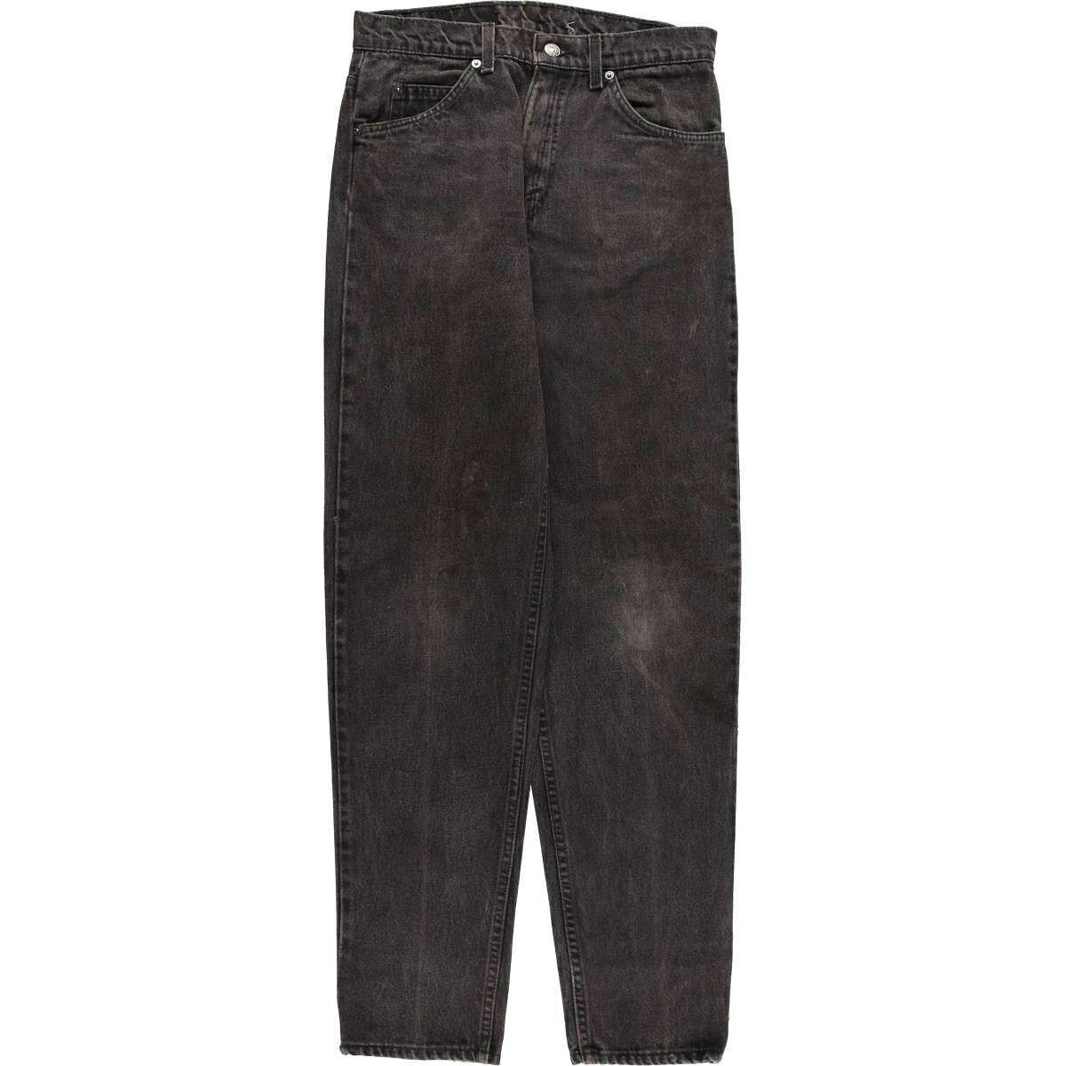 古着 90'S リーバイス Levi's 40550-4159 RELAXED FIT TAPERED LEG オレンジタブ ブラックデニム テーパードデニムパンツ USA製 メンズw29相当 ヴィンテージ /evb030865 【中古】 【251208】