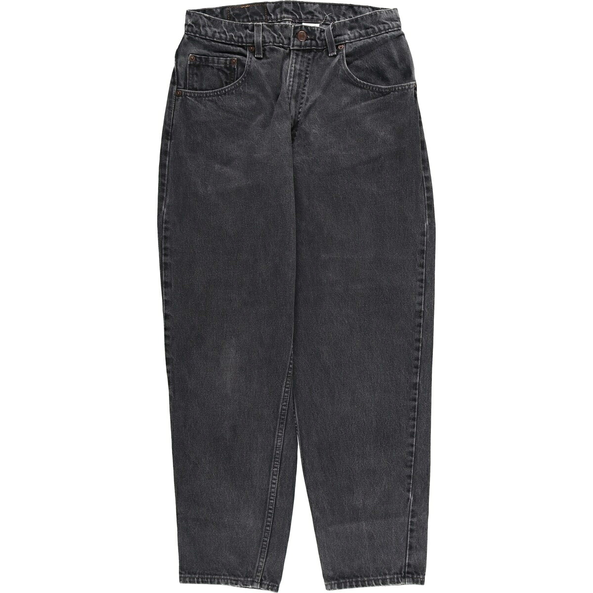 古着 90'S リーバイス Levi's 00560-0260 LOOSE FIT TAPERED LEG ブラックデニム テーパードデニムパンツ USA製 メンズw30相当 ヴィンテージ /evb030896 【中古】 【251205】