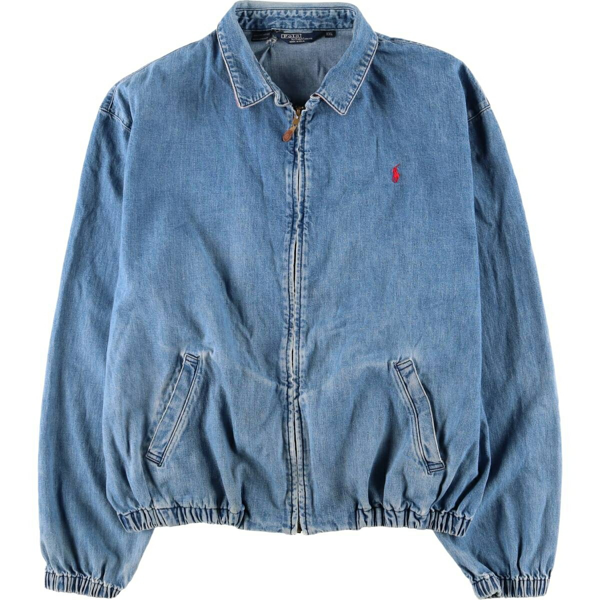 楽天市場】80s Polo Ralph Lauren Red Denim Swing Top Jacket 赤 XL