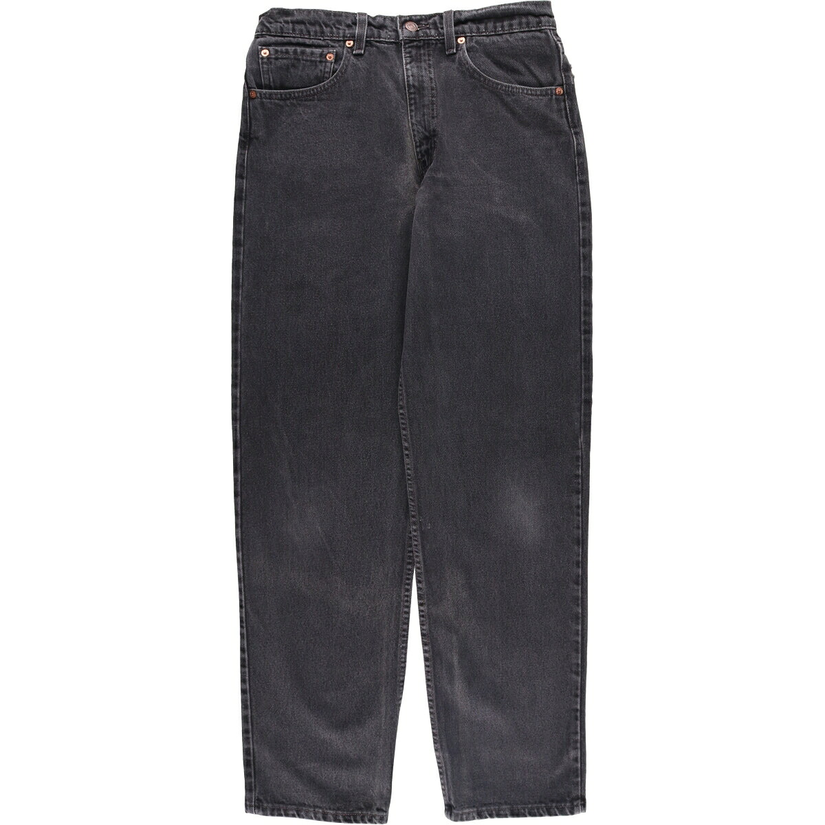古着 90'S リーバイス Levi's 00550-0260 RELAXED FIT ブラックデニム テーパードデニムパンツ USA製 メンズw31相当 ヴィンテージ /evb031724 【中古】 【251018】
