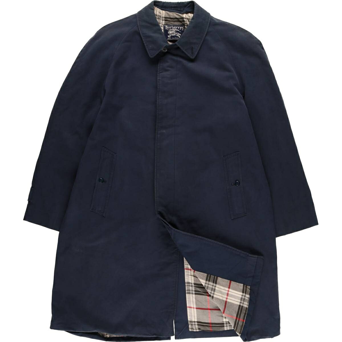 古着 バーバリー Burberry's コットン100％ ステンカラーコート バルマカーンコート 英国製 メンズL相当 /evb031861 【中古】 【251005】 【SS2603_10】｜古着屋JAM