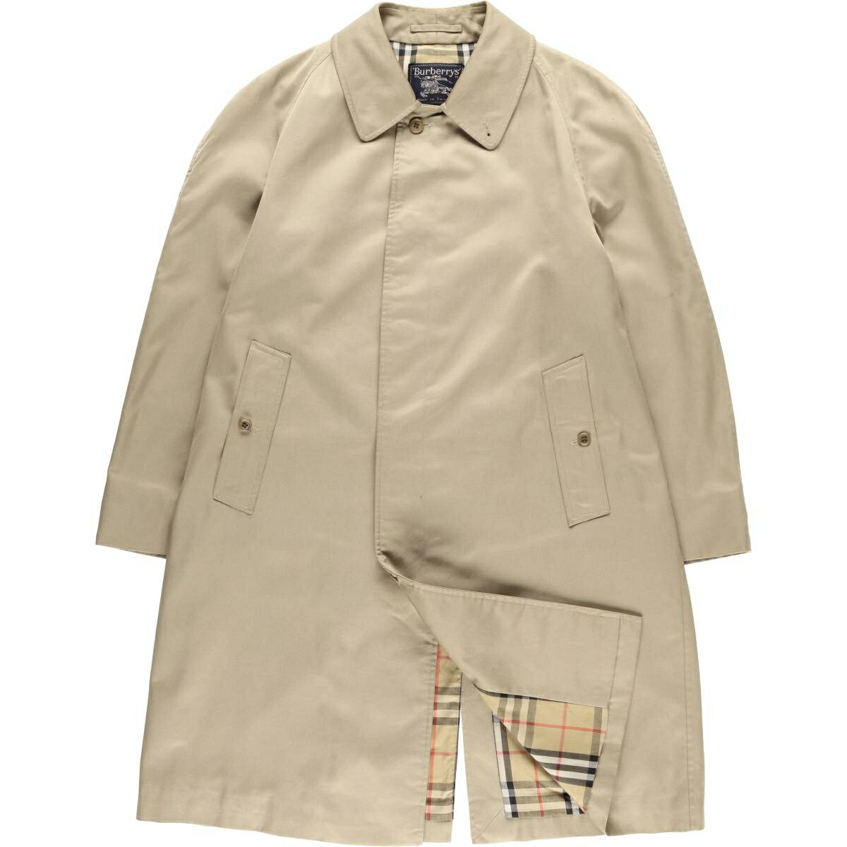 楽天市場】90's ☆ Burberrys バーバリー ステンカラー コート