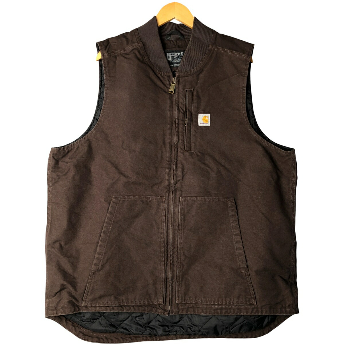 楽天市場】90s カーハート Carhartt 裏地キルティング ダック ベスト