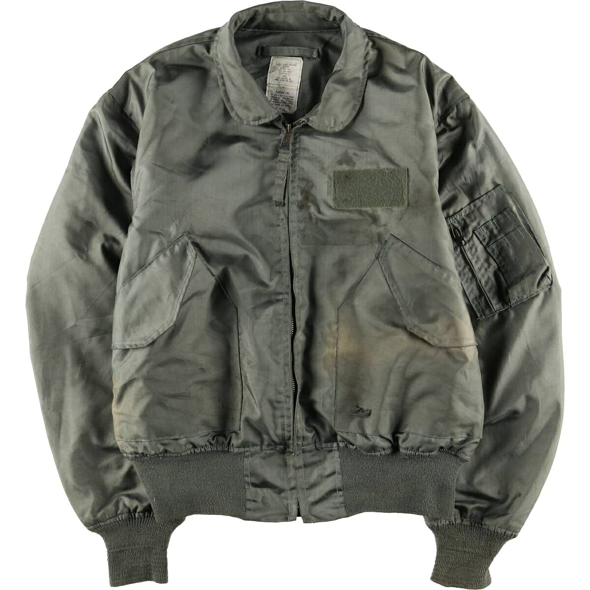 古着 米軍実品 CWU-36/P ミリタリー フライトジャケット USA製 LARGE メンズL相当 ヴィンテージ /evb032205 【中古】 【251108】 【DL2511-AFC】 【SS2603_10】