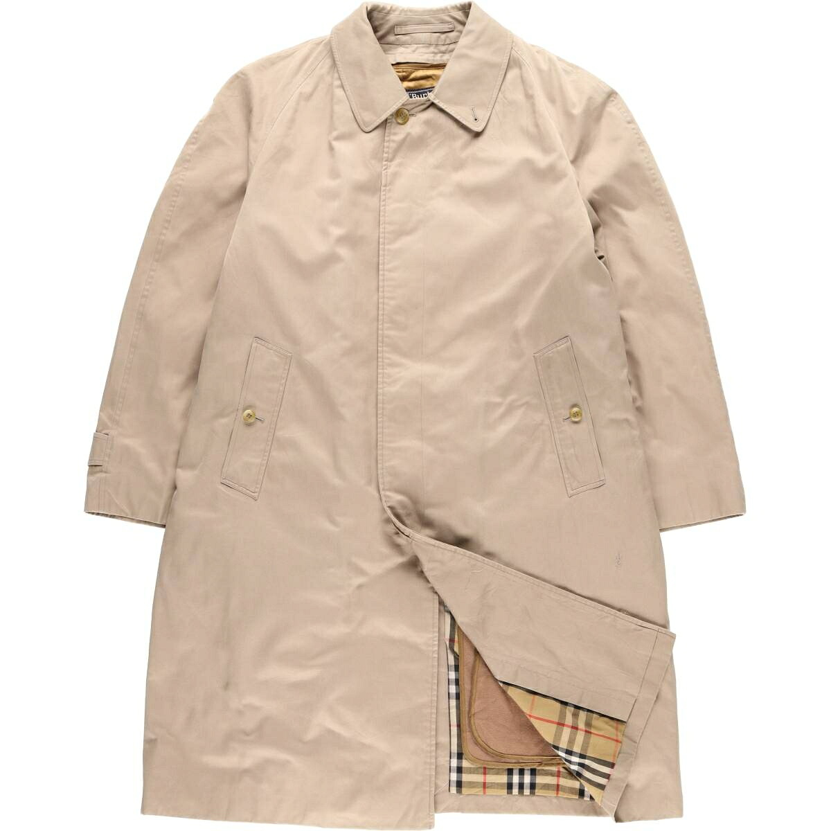 古着 バーバリー Burberry's ステンカラーコート バルマカーンコート 英国製 メンズL相当 /evb032827 【中古】 【251222】 【SS2603_10】 ベージュ系 春秋冬 25,616円