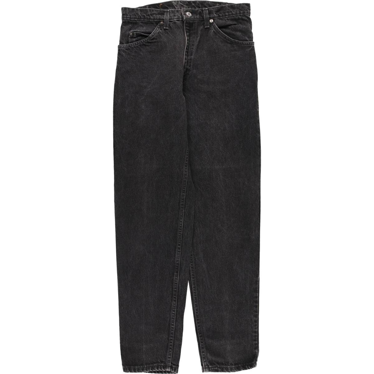 古着 リーバイス Levi's 550 オレンジタブ ブラックデニム テーパードデニムパンツ USA製 メンズw30相当 /evb032895 【中古】 【260118】 ブラック系 春夏秋冬 12,129円