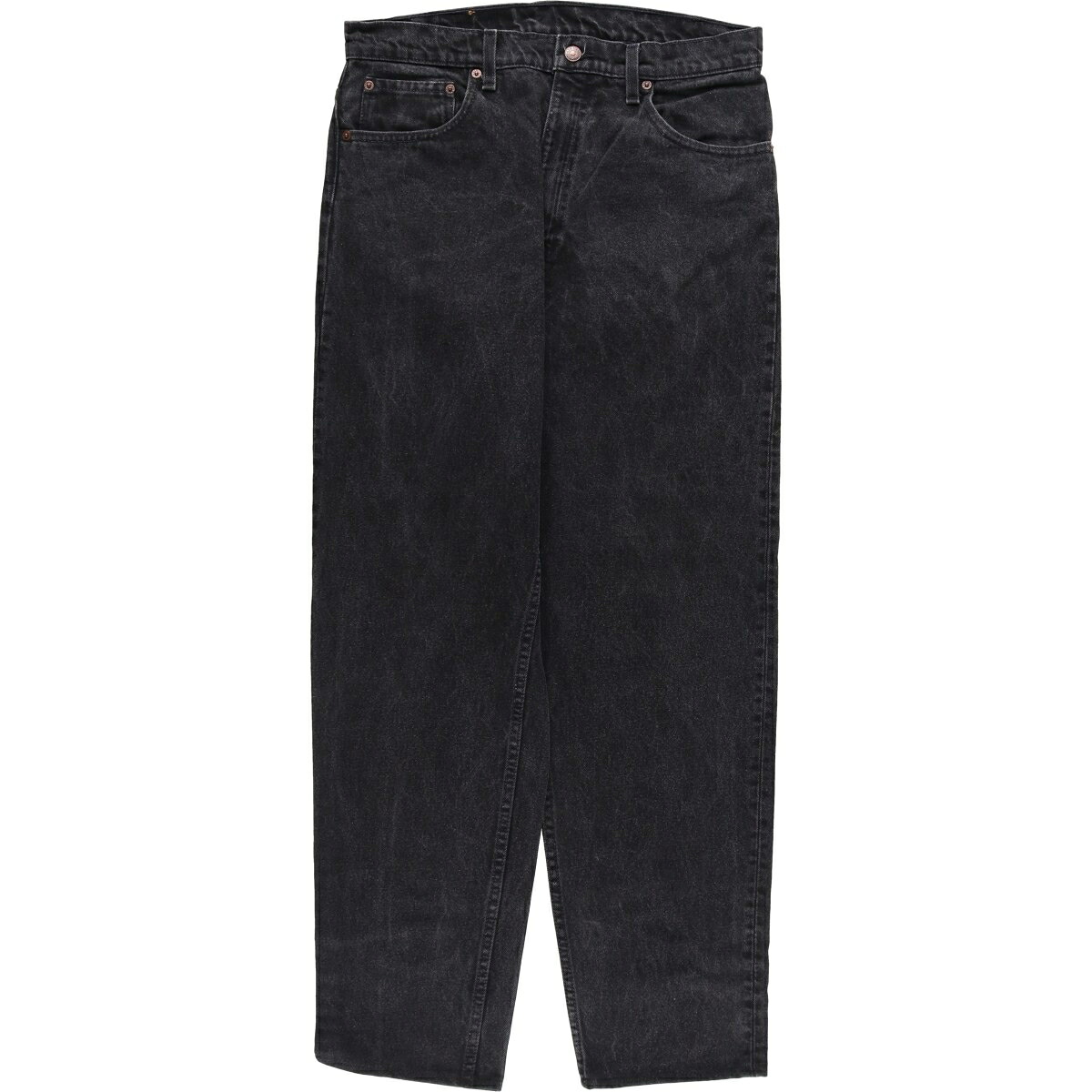 古着 90'S リーバイス Levi's 550-0260 ブラックデニム テーパードデニムパンツ USA製 メンズw34相当 ヴィンテージ /evb032968 【中古】 【260111】