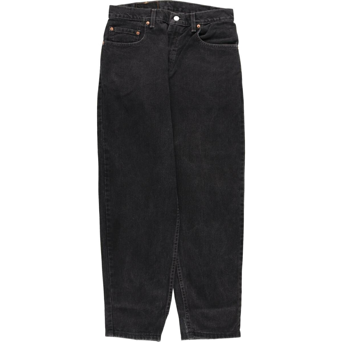 古着 00'S リーバイス Levi's 560 LOOSE FIT TAPERED LEG ブラックデニム テーパードデニムパンツ USA製 メンズw31相当 /evb033105 【中古】 【260118】 ブラック系 春夏秋冬