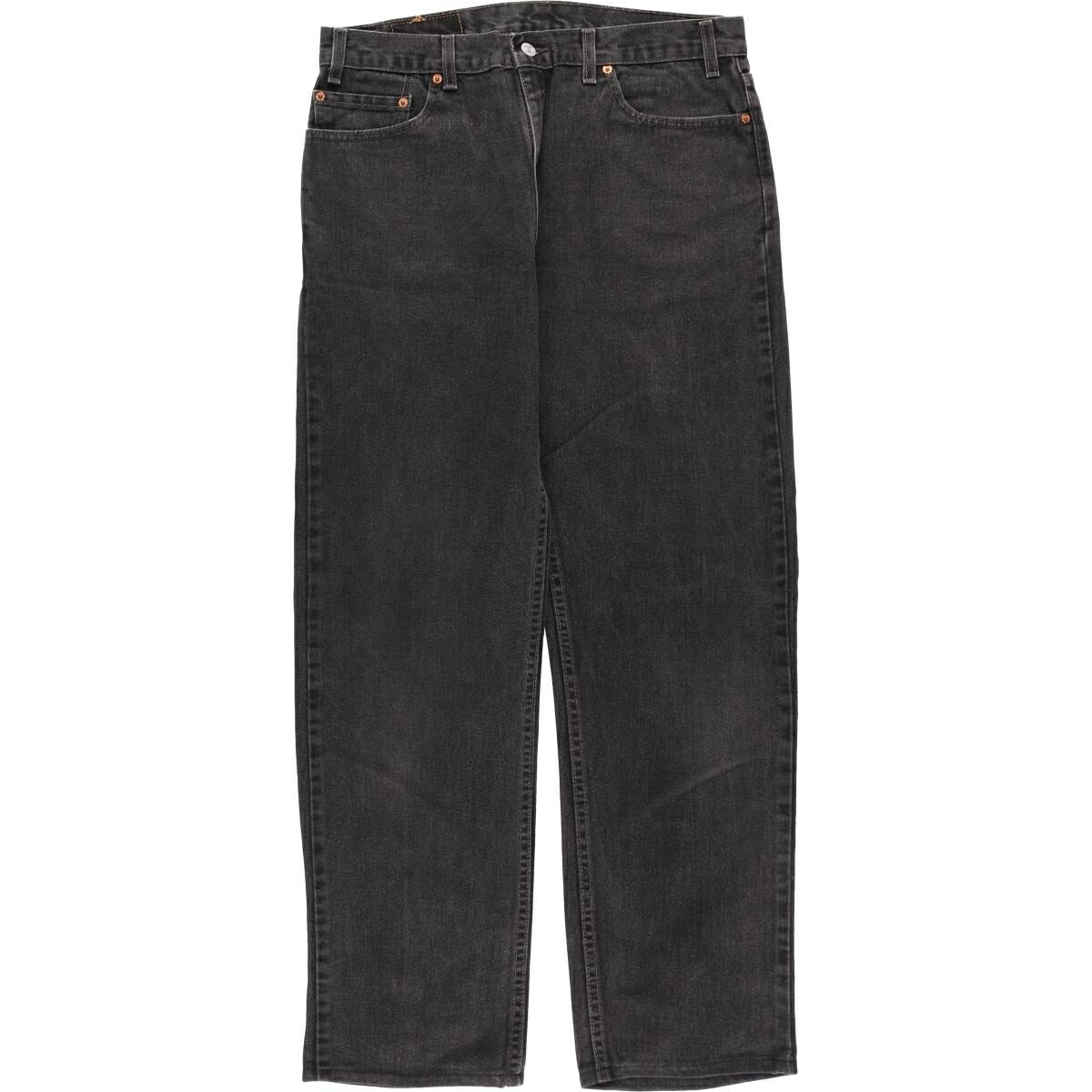 古着 00'S リーバイス Levi's 505 REGULAR FIT STRAIGHT LEG ブラックデニム テーパードデニムパンツ USA製 メンズw34相当 /evb033125 【中古】 【260118】 12,456円
