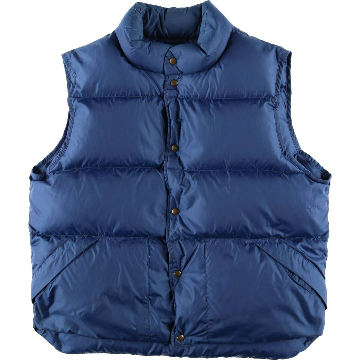 古着 90~00'S エルエルビーン L.L.Bean OUTDOORS グースダウンベスト メンズL相当 ヴィンテージ スナップボタン /evb033155 【中古】 【260228】 ブルー系 春秋冬