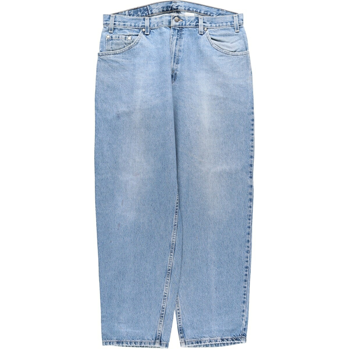 古着 90'S リーバイス Levi's SILVER TAB シルバータブ BAGGY FIT テーパードデニムパンツ メンズw37相当 ヴィンテージ /evb033382 【中古】 【260324】 ブルー系 春夏秋冬