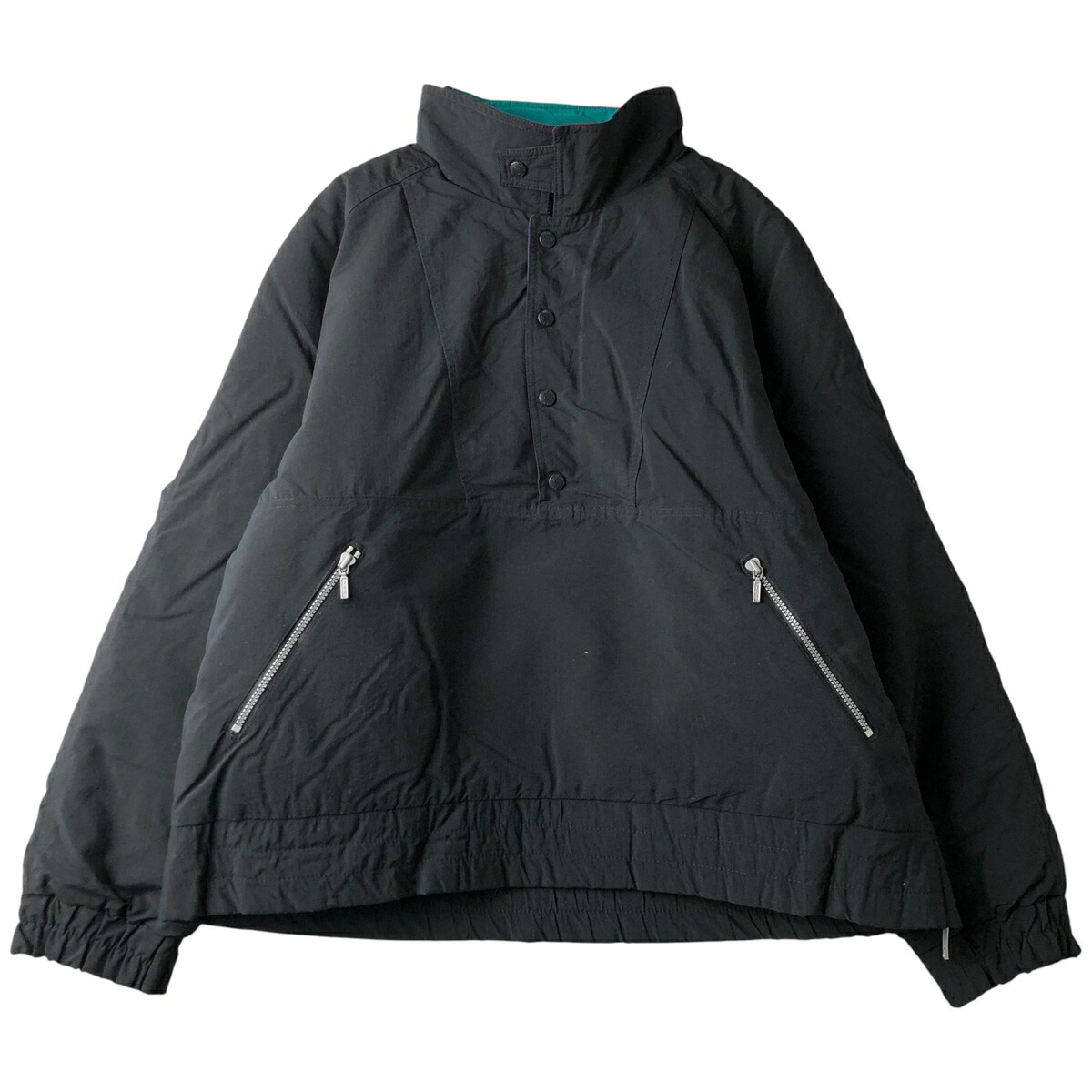 古着 80~90'S エディーバウアー Eddie Bauer 黒タグ ハーフジップ グースダウンプルオーバー メンズXL相当 ヴィンテージ /evb033393 【中古】 【260125】 【NH-2508】 16,093円