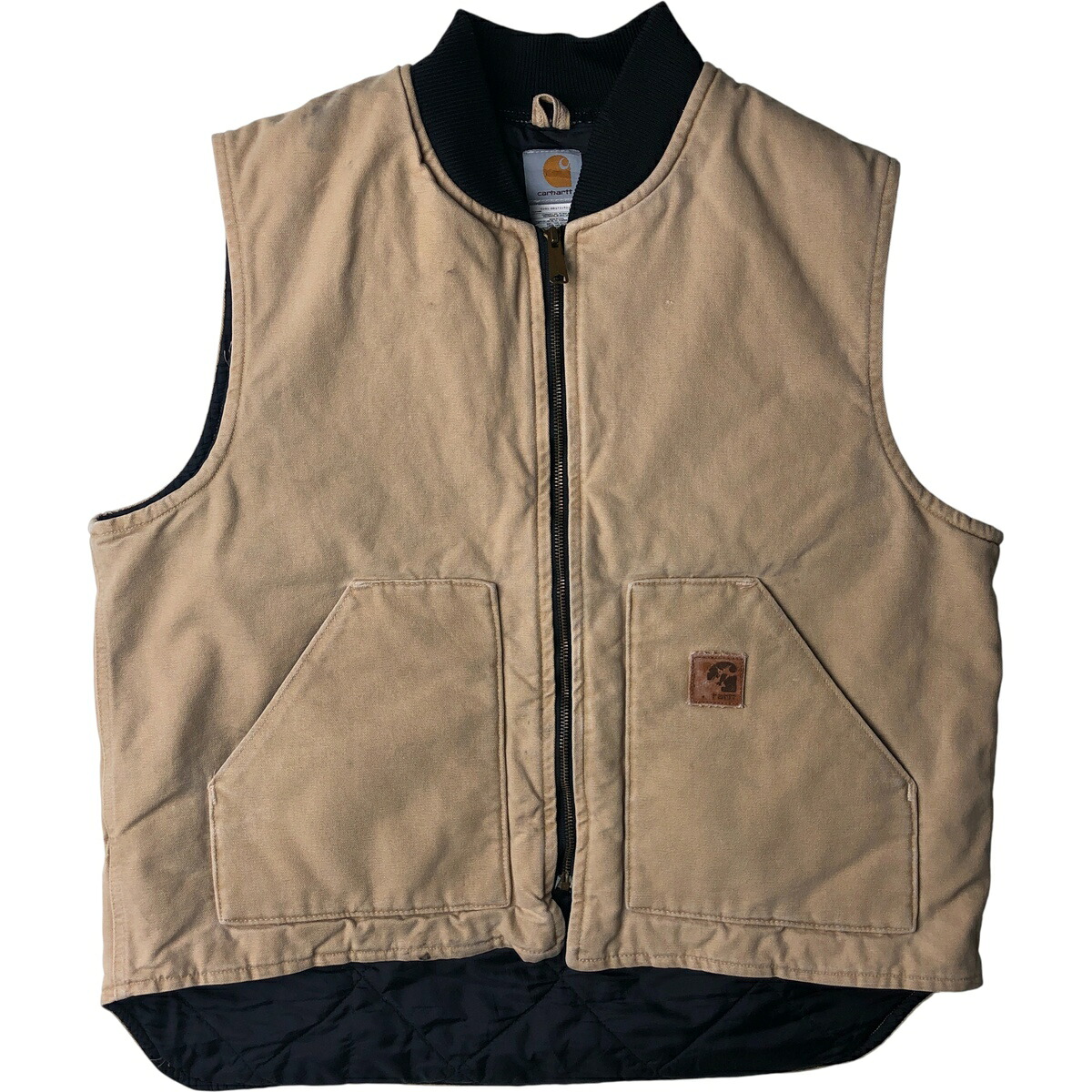 古着 00'S カーハート Carhartt クラシックベスト 中綿入り ダックベスト USA製 メンズXL相当 /evb033545 【中古】 【260227】|古着屋JAM