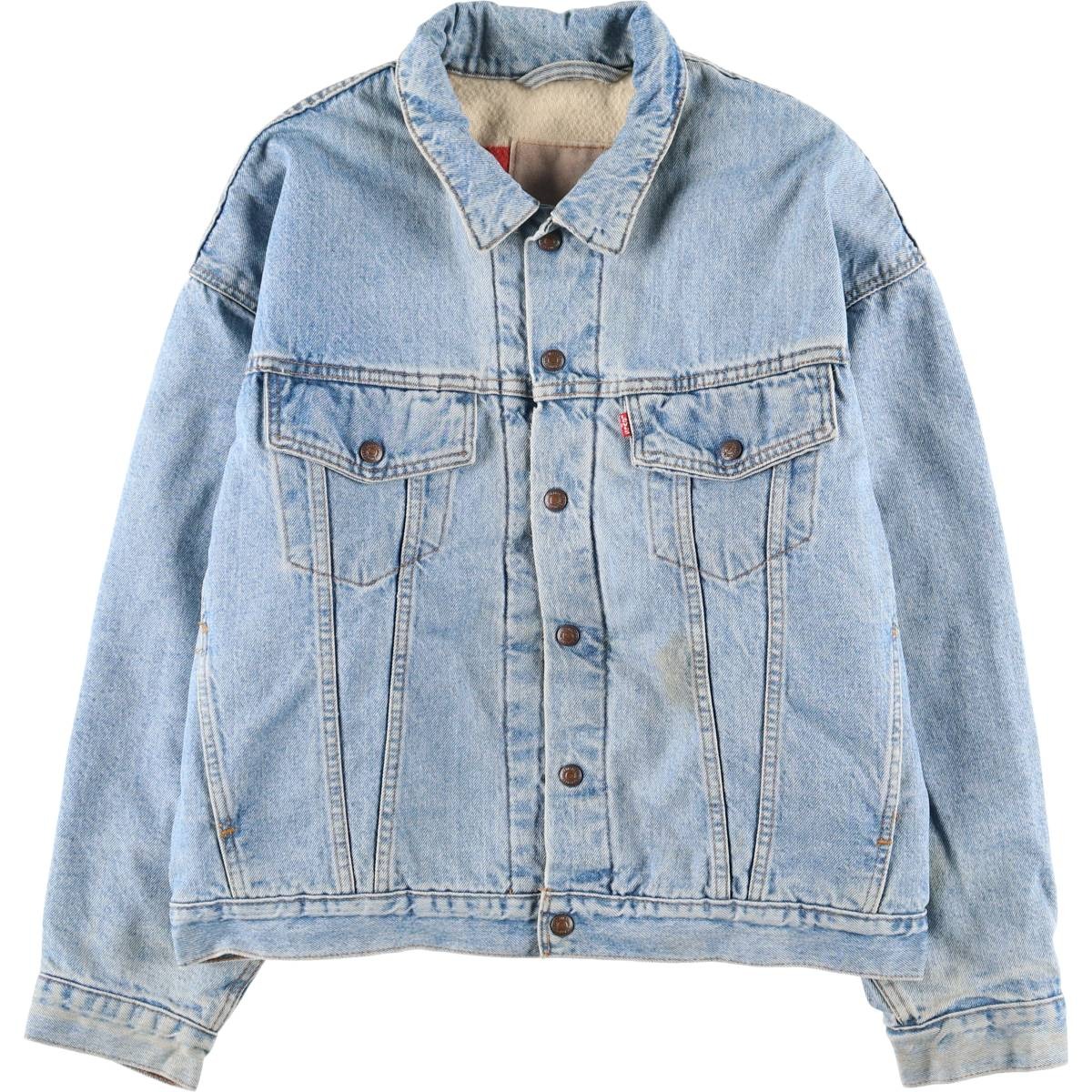 古着 リーバイス Levi's マルチボーダー リバーシブル デニムジャケット メンズXL相当 ヴィンテージ /evb033573 【中古】 【260205】 ブルー系 春秋冬 17,885円