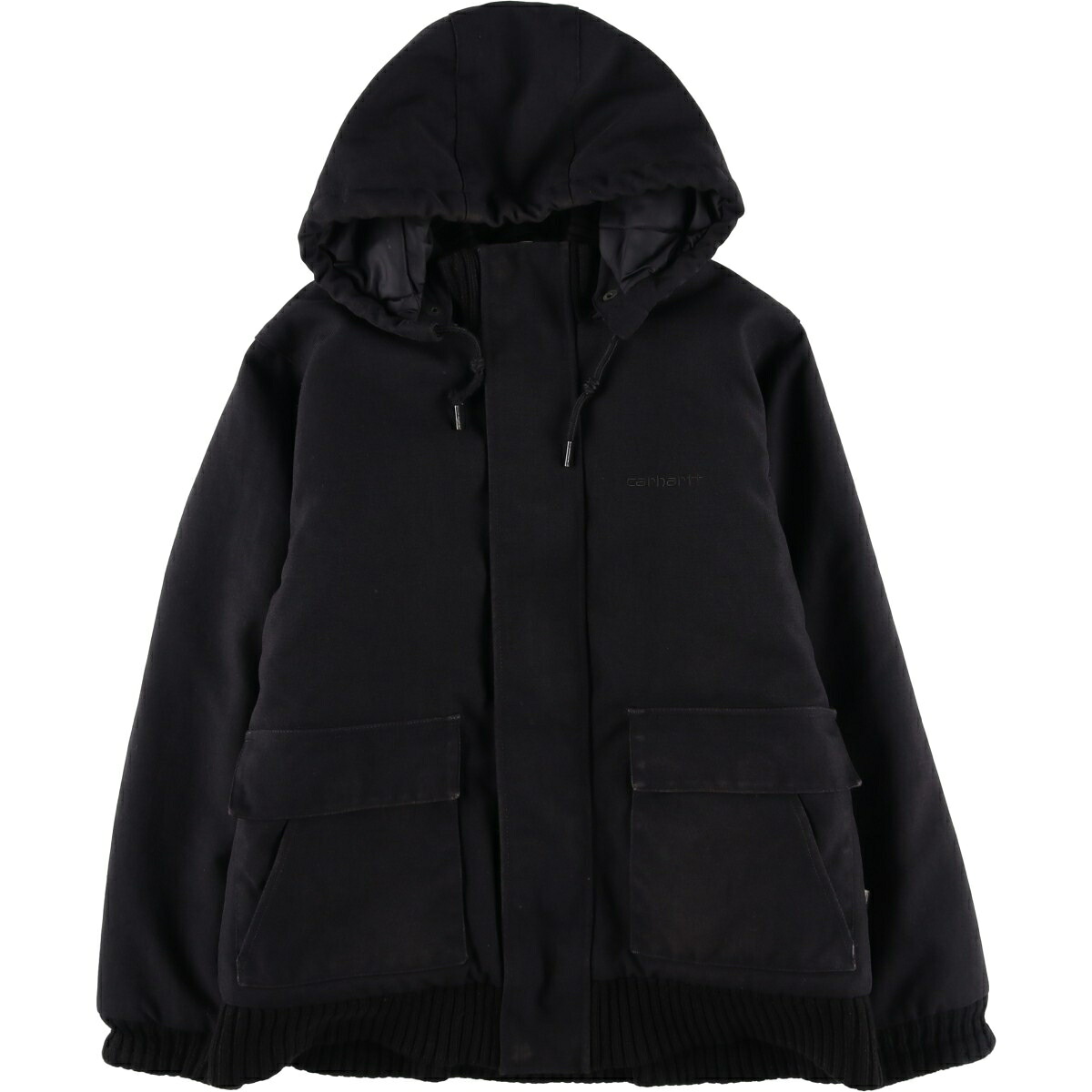古着 カーハート Carhartt CORDURA コーデュラ 中綿パーカー パファージャケット メンズS相当 /evb033617 【中古】 【260228】｜古着屋JAM