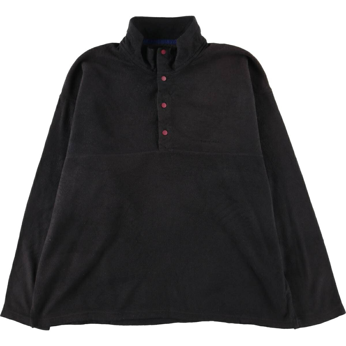 古着 パタゴニア Patagonia ハーフスナップ フリースプルオーバー USA製 メンズL相当 /evb033725 【中古】 【260220】 ブラック系 春秋冬 16,199円