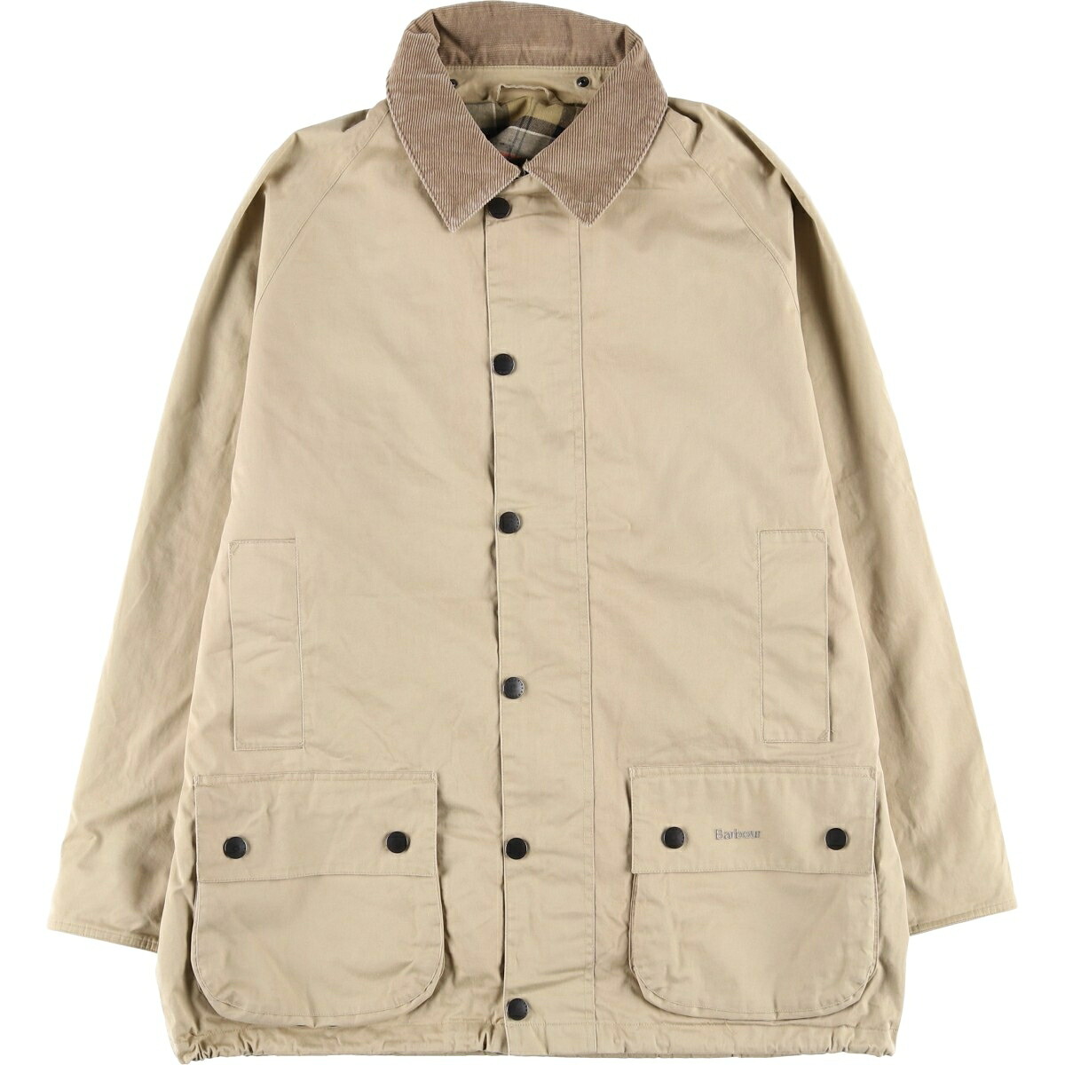 古着 00'S~ バブアー Barbour LIGHTWEIGHT BEAUFORT 3ワラント コットンジャケット メンズL相当 /evb034082 【中古】 【260308】 ベージュ系 春秋冬