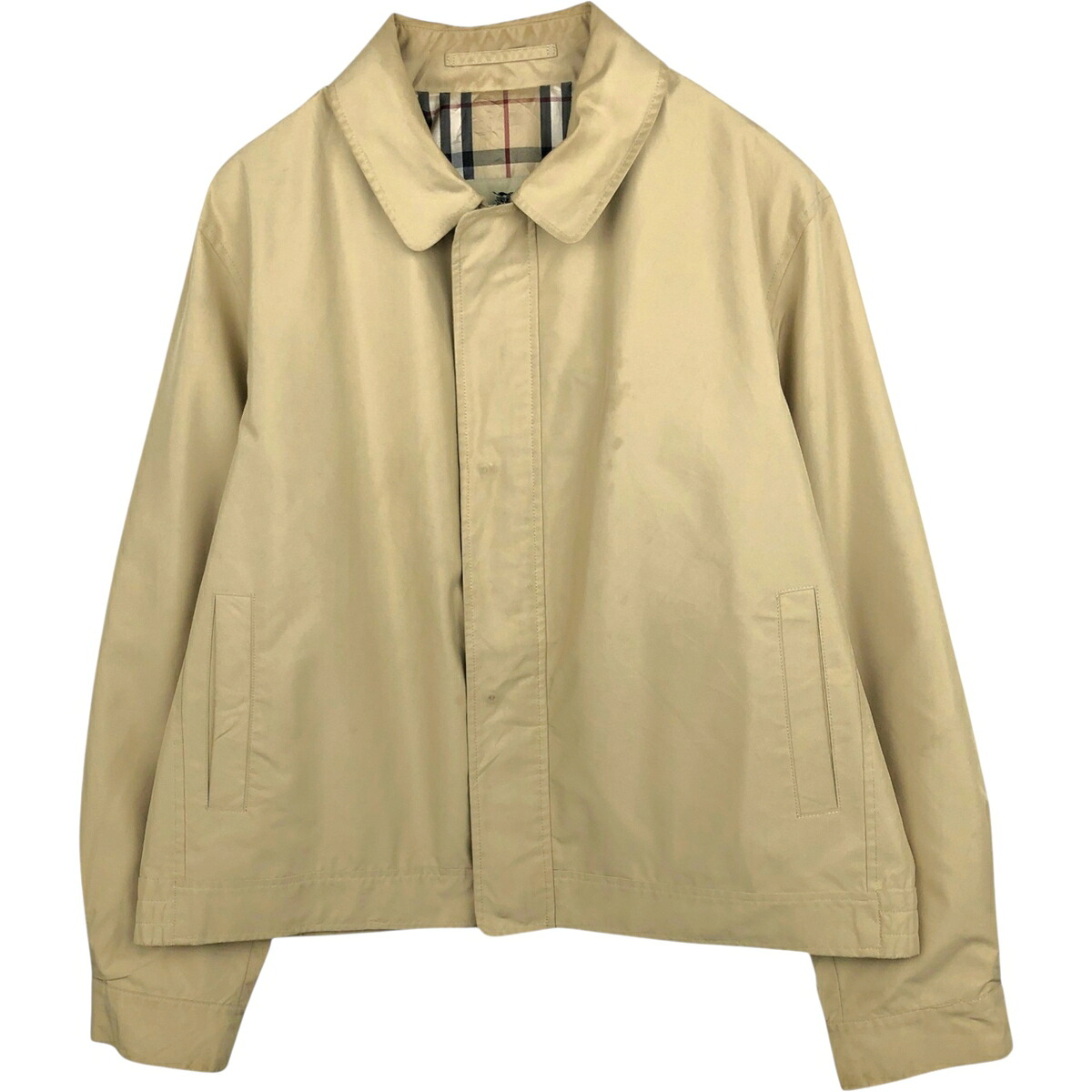 古着 バーバリー Burberry's BURBERRY LONDON ジップアップジャケット メンズL相当 /evb034126 【中古】 【260409】 ベージュ系 春秋冬