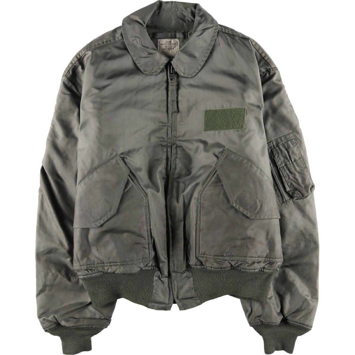 古着 00'S 米軍実品 CWU-45/P ミリタリー フライトジャケット USA製 メンズL相当 /evb034300 【中古】 【260312】 カーキ系 春秋冬