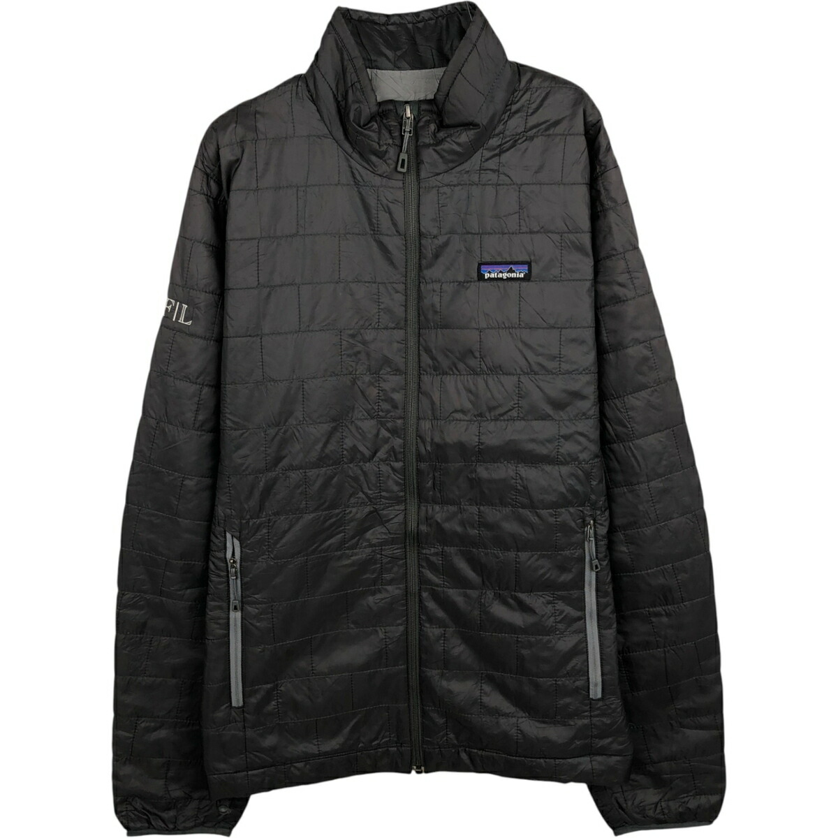 古着 パタゴニア Patagonia NANO PUFF JACKET ナノパフジャケット 84211FA15 中綿ジャケット パファージャケット メンズM相当 /evb034308 【中古】 【260313】 ブラック系 春秋冬