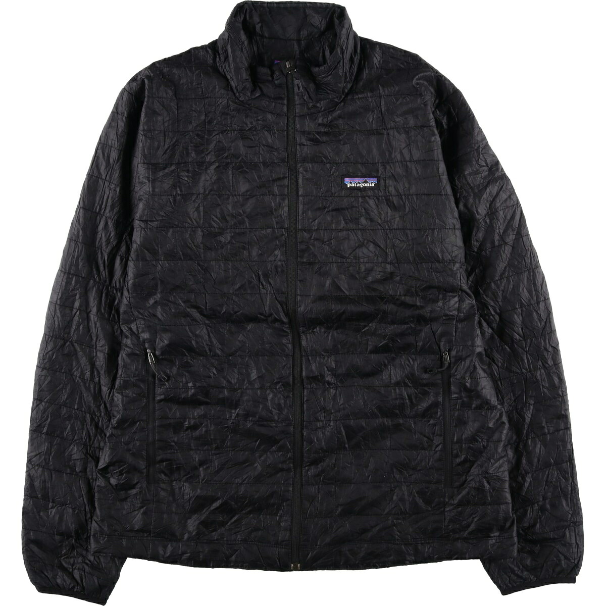 古着 パタゴニア Patagonia ナノパフジャケット 84211FA15 中綿ジャケット パファージャケット メンズL相当 /evb034312 【中古】 【260311】 ブラック系 春秋冬