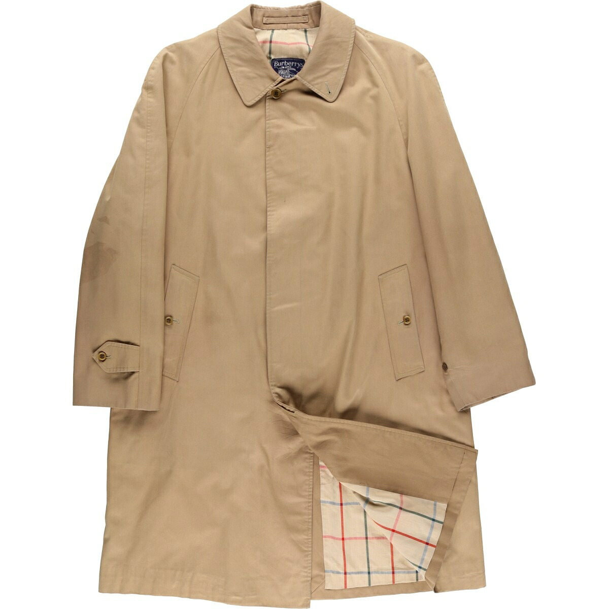 古着 バーバリー Burberry's ステンカラーコート バルマカーンコート メンズL相当 /evb034332 【中古】 【260323】|古着屋JAM