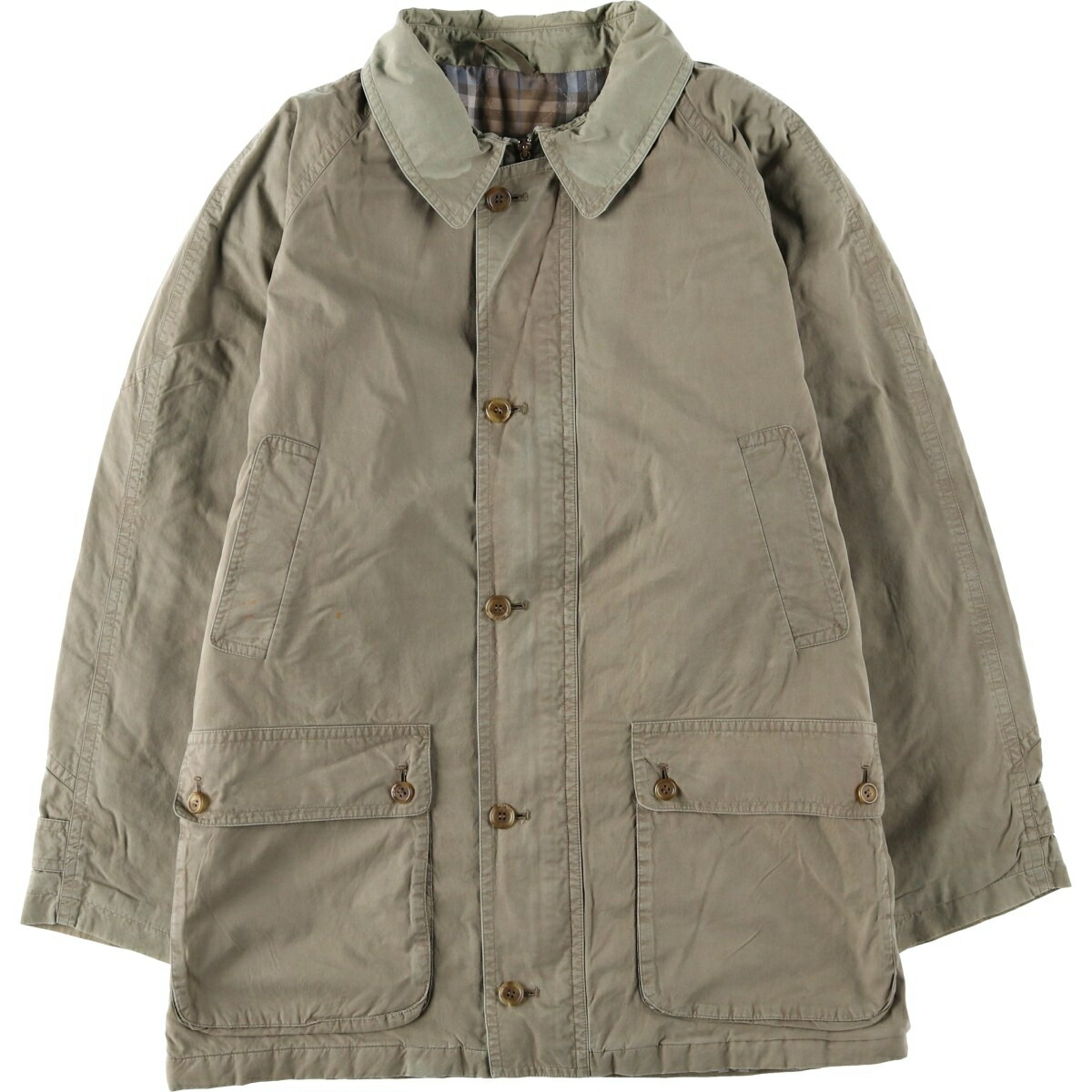 古着 バーバリー Burberry's コットン100% コットンジャケット 英国製 メンズXL相当 /evb034511 【中古】 【260416】
