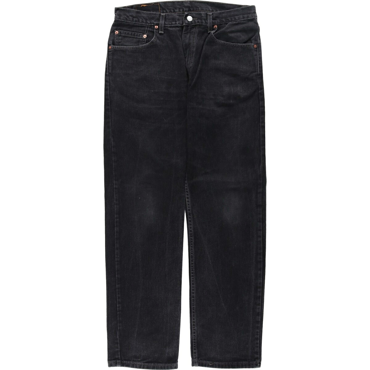 古着 00'S リーバイス Levi's 505 REGULAR FIT STRAIGHT LEG ブラックデニム テーパードデニムパンツ カナダ製 メンズw34相当 /evb034513 【中古】 【260412】