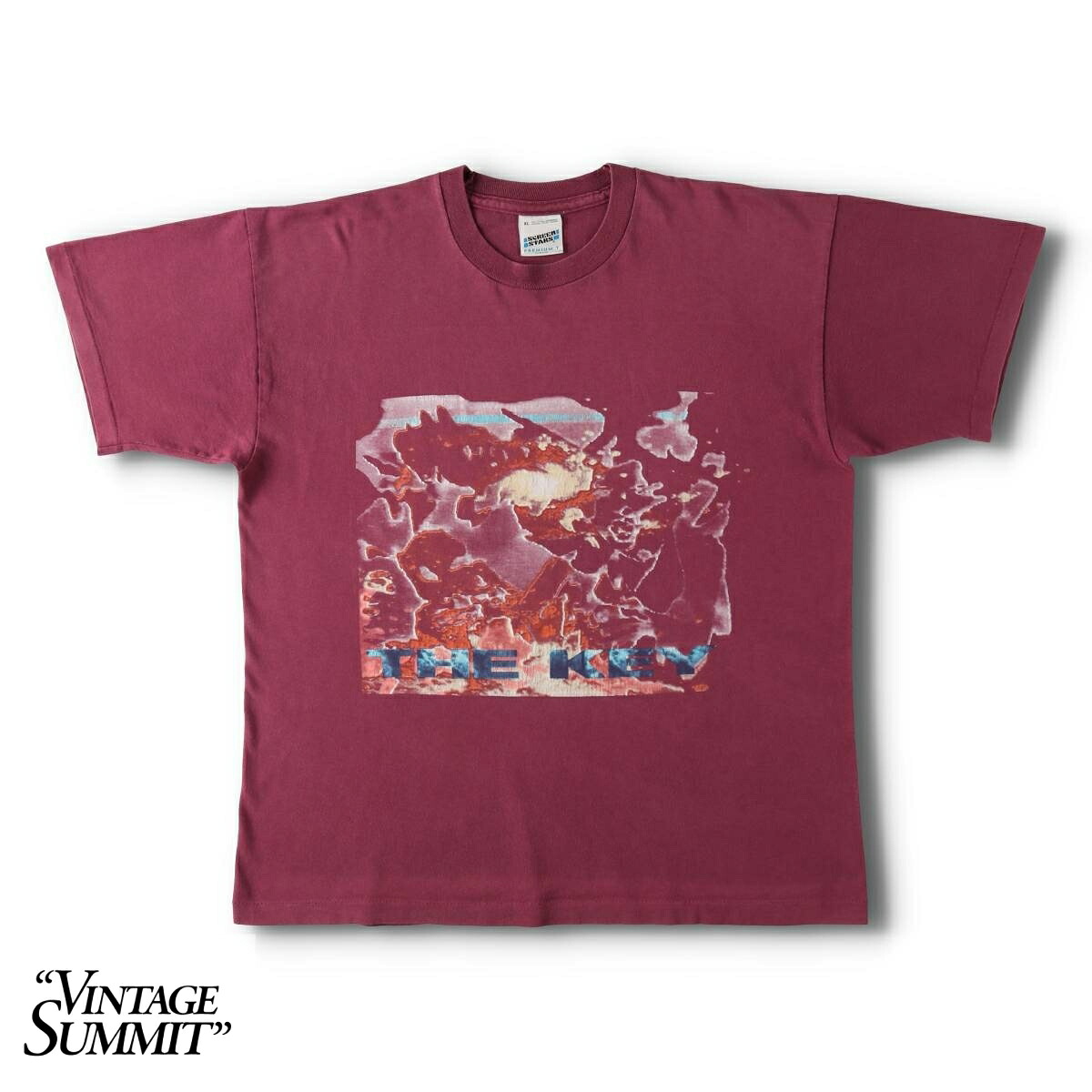 古着 90'S スクリーンスターズ SCREEN STARS SENSER センサー THE KEY バンドTシャツ バンT メンズXL相当 ヴィンテージ /evb035336 【中古】 【260627】 【N2607】 レッド系 春夏秋｜古着屋JAM