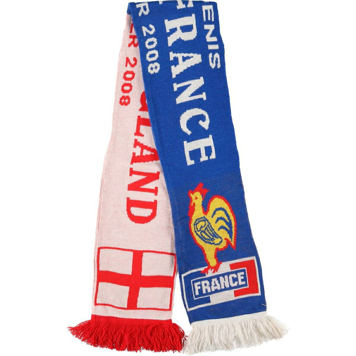 古着 ラグビー イングランド代表 フランス代表 総柄 マフラー /gaa005800 【中古】 【251116】 【SS2603_30】