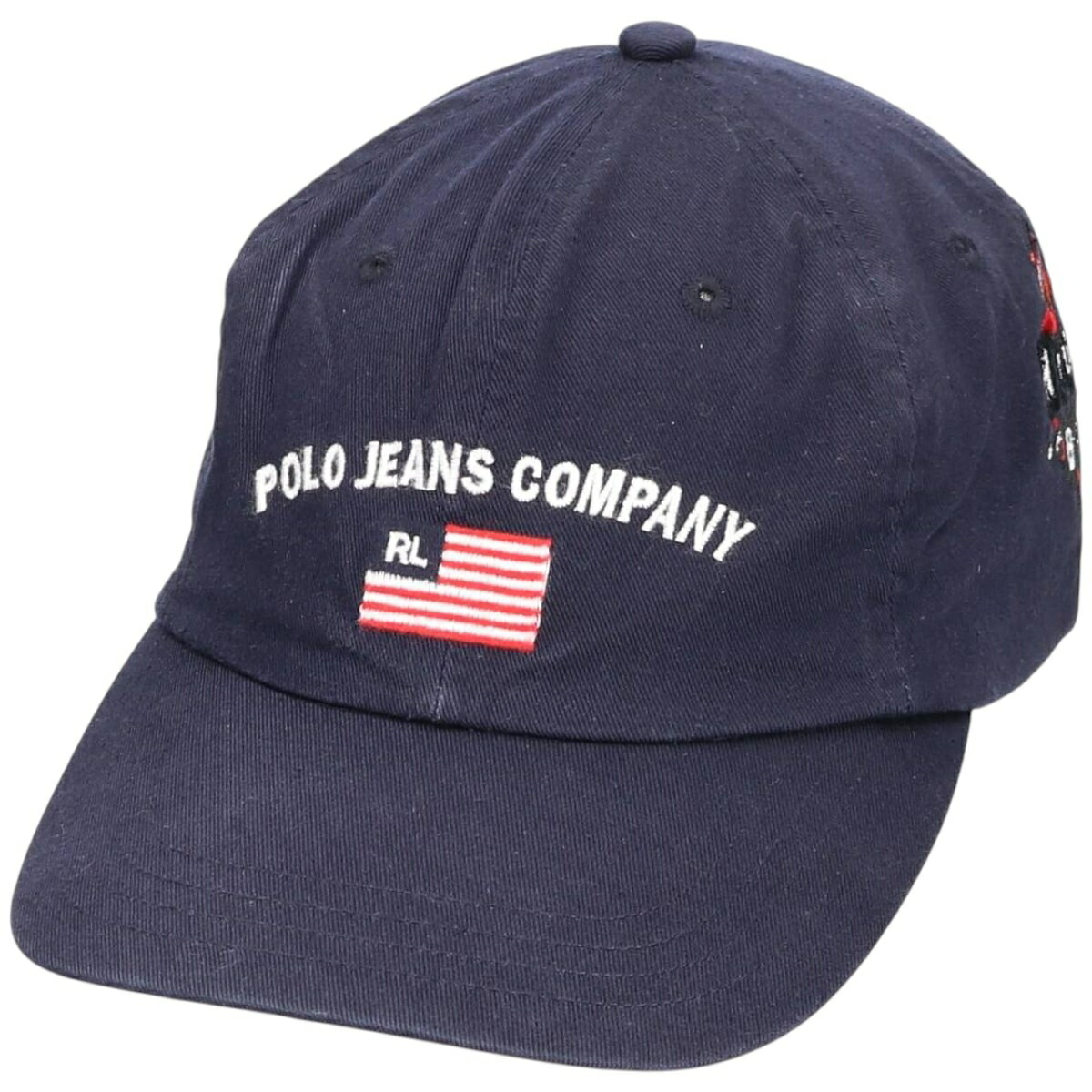 楽天市場】USA製 90s POLO SPORT Logo Wool 6 Panel Cap 黒 L ポロ