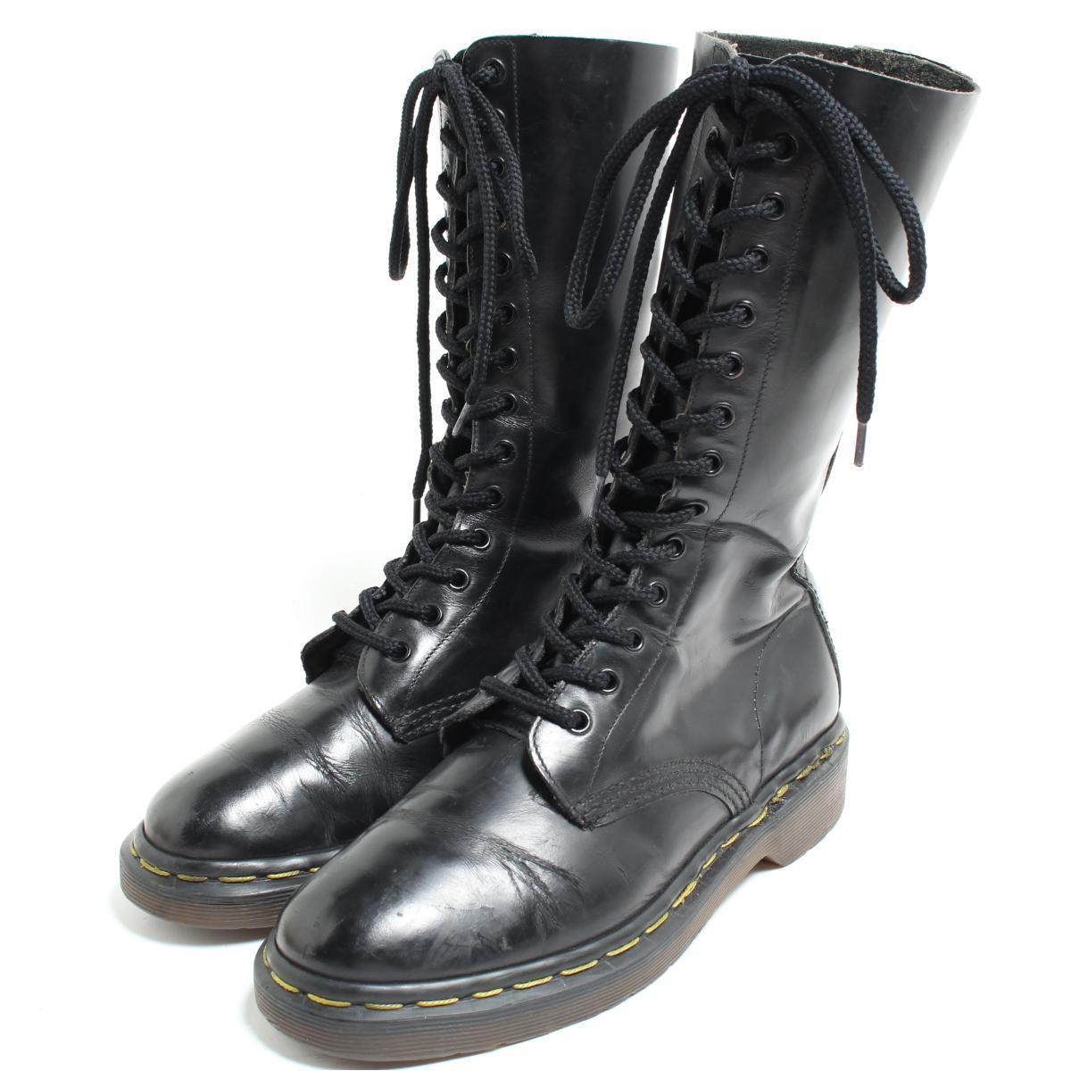 レザー Dr.Martens - Dr.Martens ツインジップ 14ホールブーツ UK5の